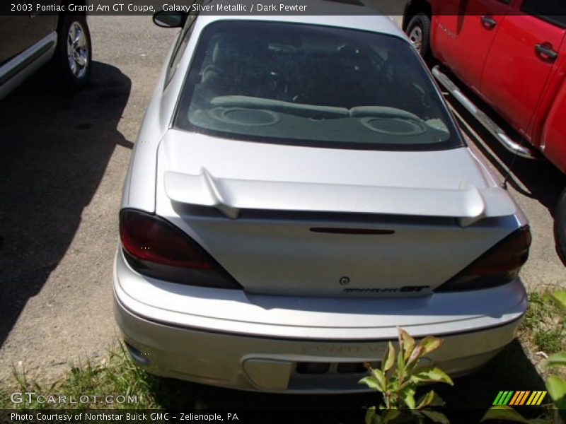 Galaxy Silver Metallic / Dark Pewter 2003 Pontiac Grand Am GT Coupe