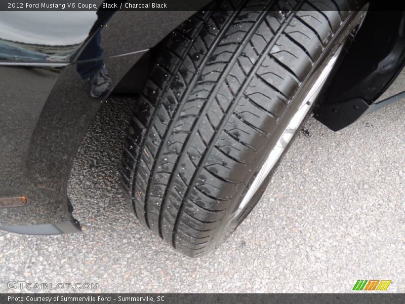 Black / Charcoal Black 2012 Ford Mustang V6 Coupe