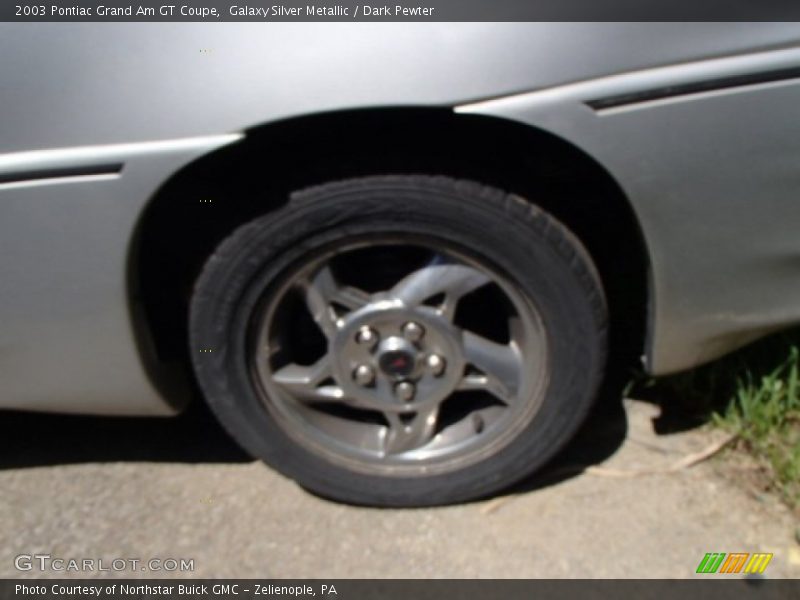 Galaxy Silver Metallic / Dark Pewter 2003 Pontiac Grand Am GT Coupe