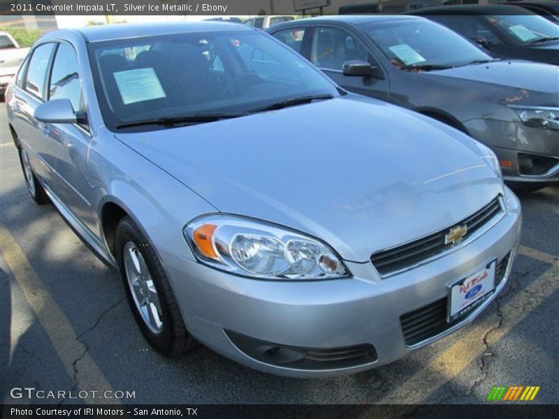 Silver Ice Metallic / Ebony 2011 Chevrolet Impala LT