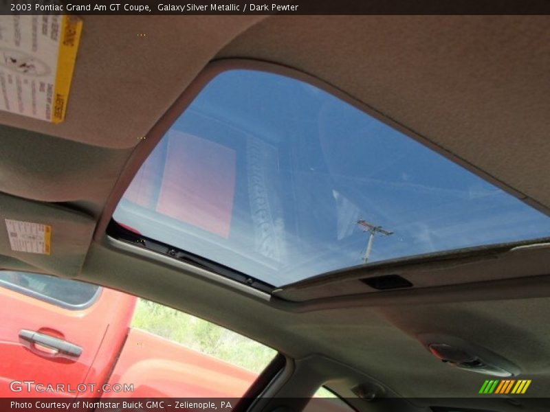 Galaxy Silver Metallic / Dark Pewter 2003 Pontiac Grand Am GT Coupe