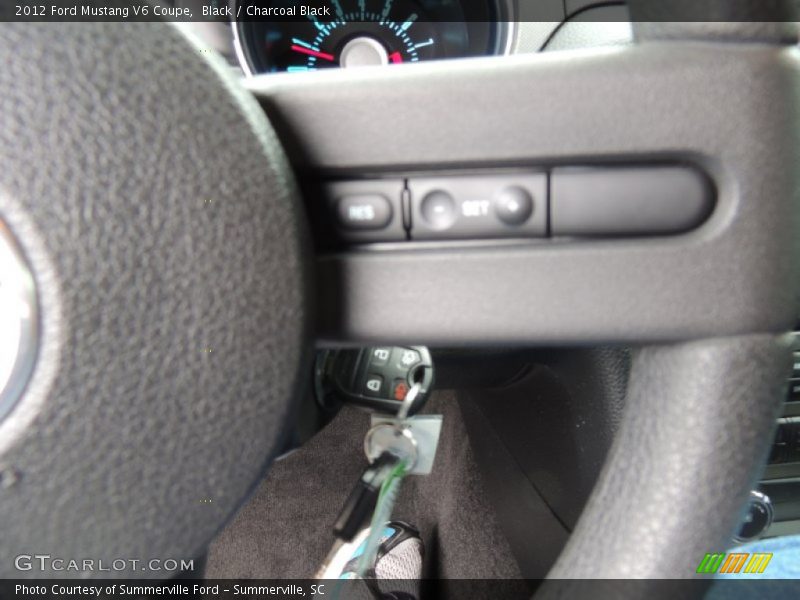 Black / Charcoal Black 2012 Ford Mustang V6 Coupe