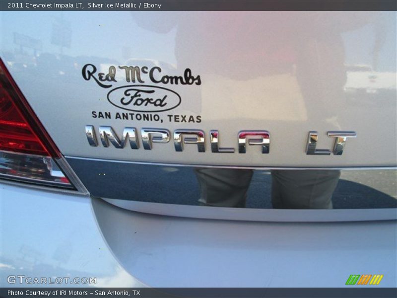 Silver Ice Metallic / Ebony 2011 Chevrolet Impala LT