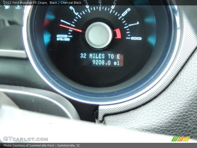 Black / Charcoal Black 2012 Ford Mustang V6 Coupe