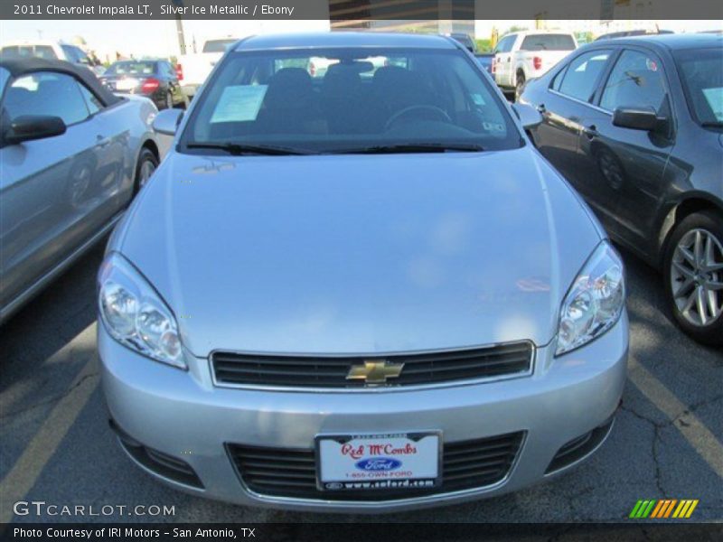 Silver Ice Metallic / Ebony 2011 Chevrolet Impala LT