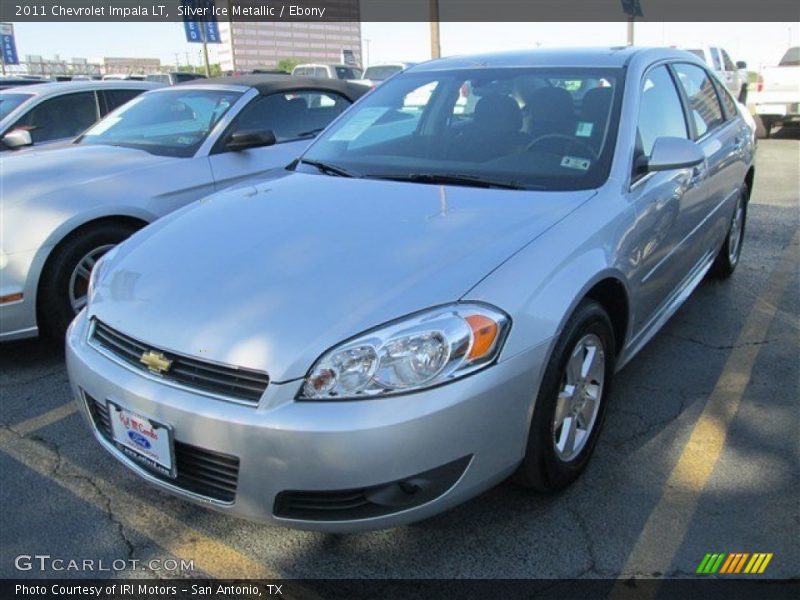 Silver Ice Metallic / Ebony 2011 Chevrolet Impala LT