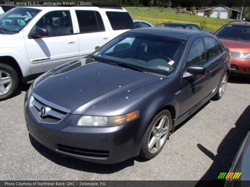 Anthracite Metallic / Ebony 2005 Acura TL 3.2