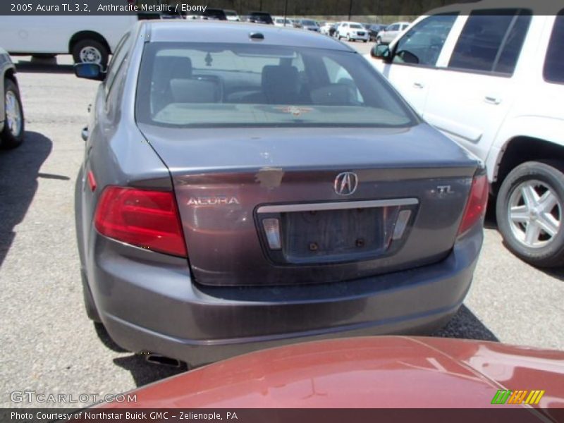 Anthracite Metallic / Ebony 2005 Acura TL 3.2