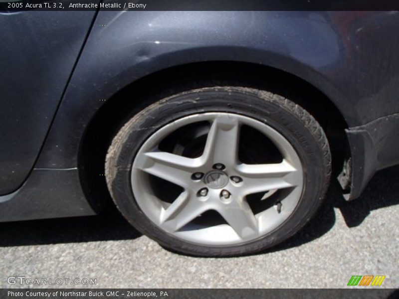 Anthracite Metallic / Ebony 2005 Acura TL 3.2