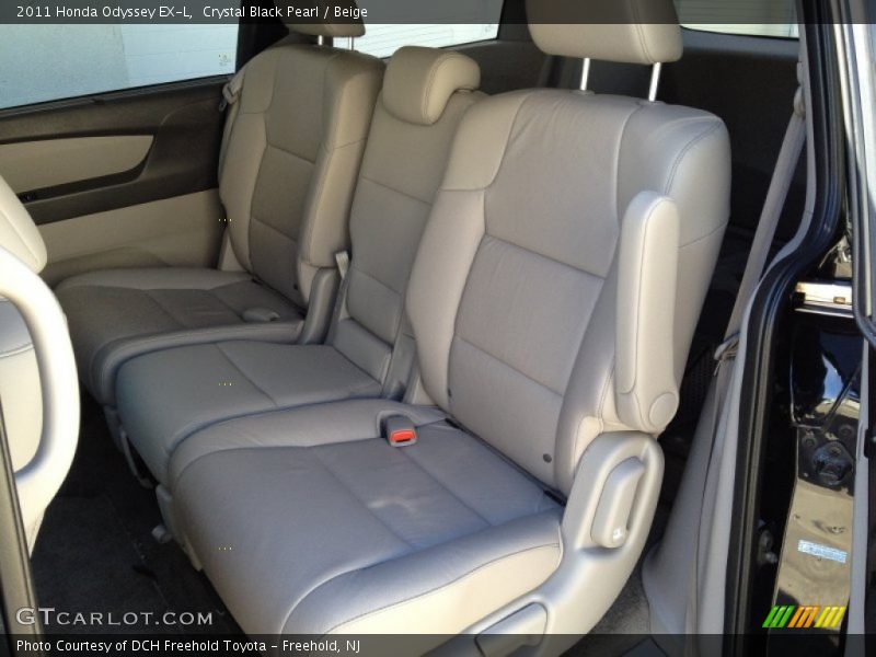 Crystal Black Pearl / Beige 2011 Honda Odyssey EX-L