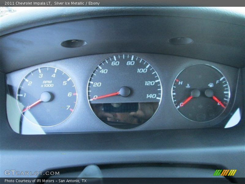 Silver Ice Metallic / Ebony 2011 Chevrolet Impala LT