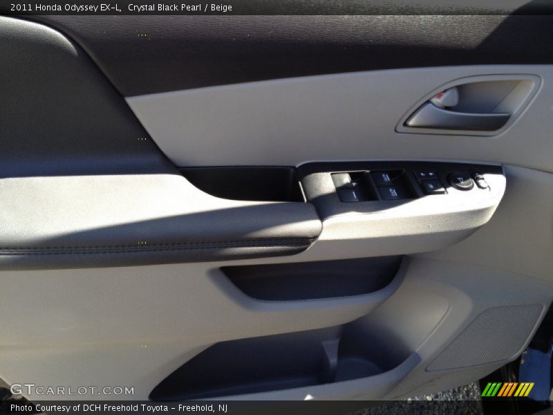 Crystal Black Pearl / Beige 2011 Honda Odyssey EX-L