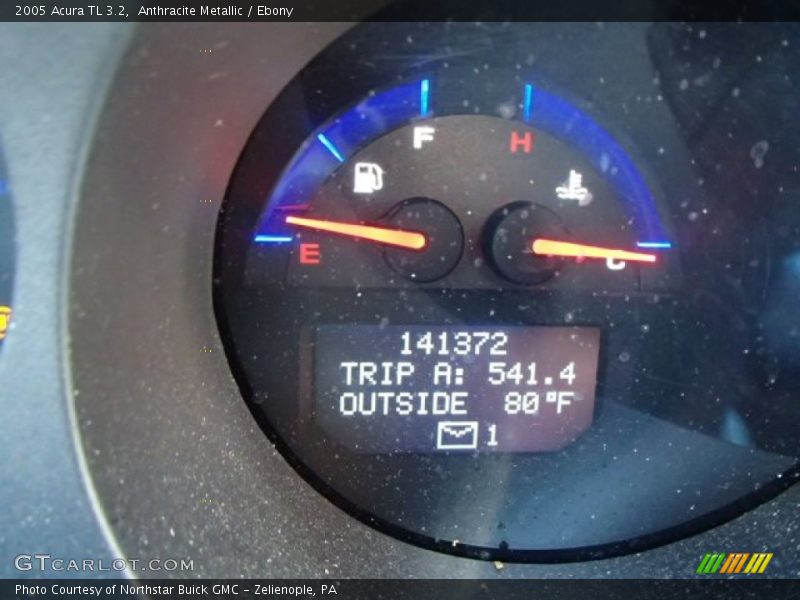 Anthracite Metallic / Ebony 2005 Acura TL 3.2
