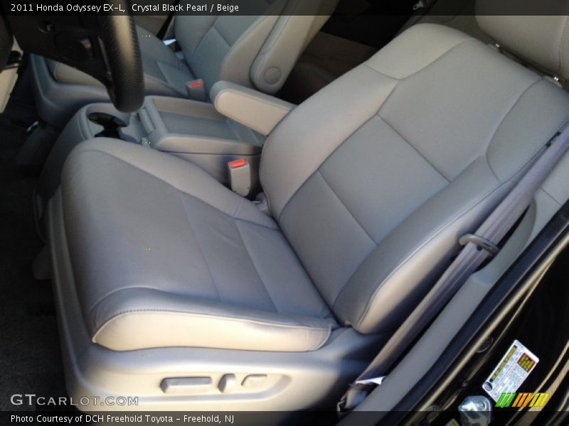 Crystal Black Pearl / Beige 2011 Honda Odyssey EX-L