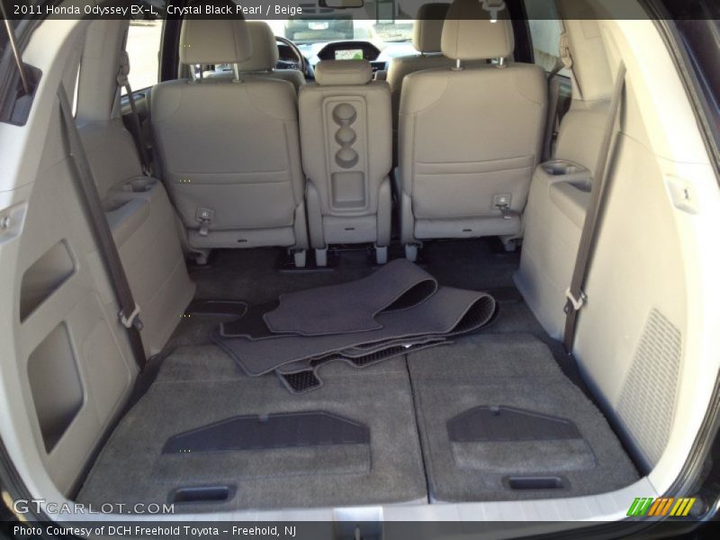 Crystal Black Pearl / Beige 2011 Honda Odyssey EX-L