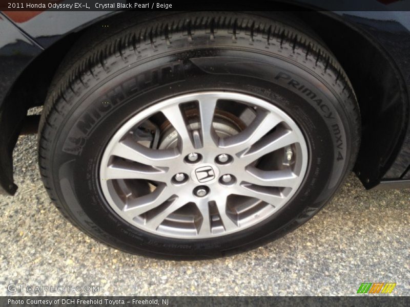 Crystal Black Pearl / Beige 2011 Honda Odyssey EX-L
