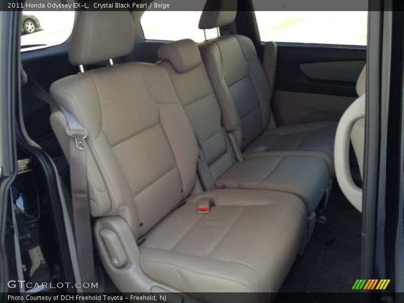 Crystal Black Pearl / Beige 2011 Honda Odyssey EX-L