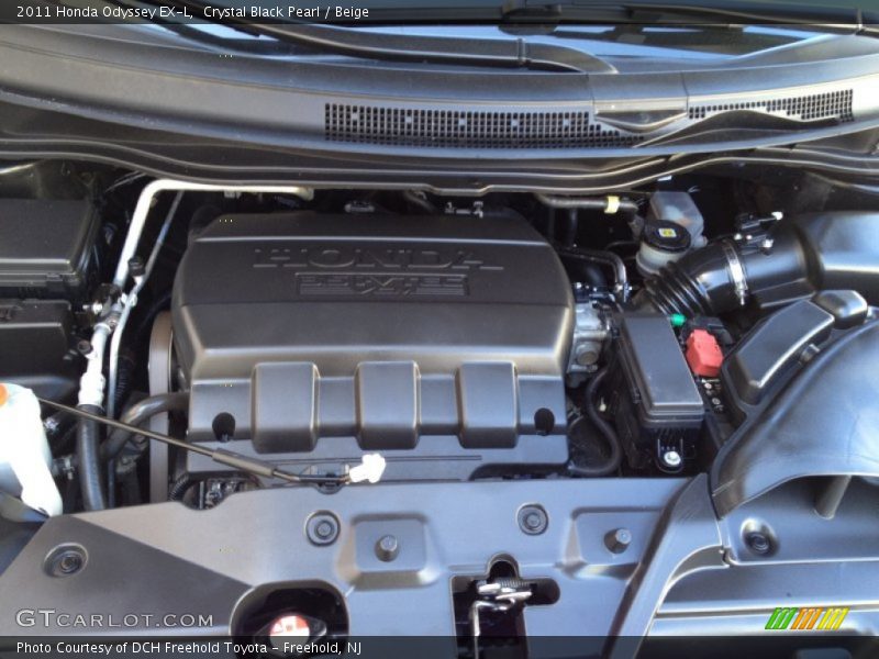 Crystal Black Pearl / Beige 2011 Honda Odyssey EX-L