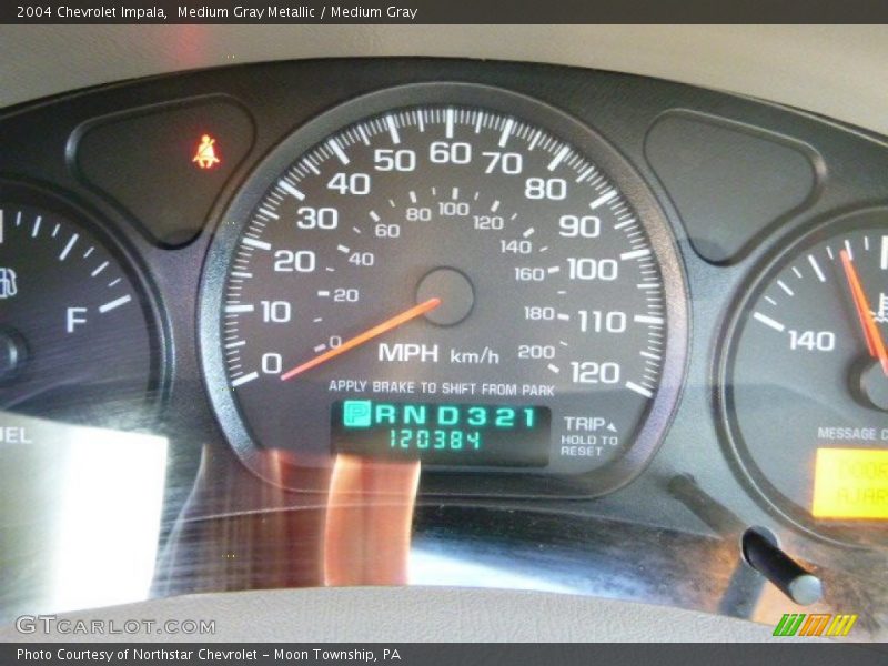 Medium Gray Metallic / Medium Gray 2004 Chevrolet Impala