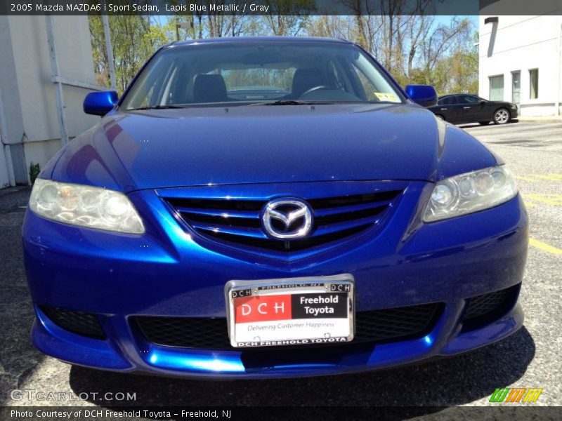 Lapis Blue Metallic / Gray 2005 Mazda MAZDA6 i Sport Sedan
