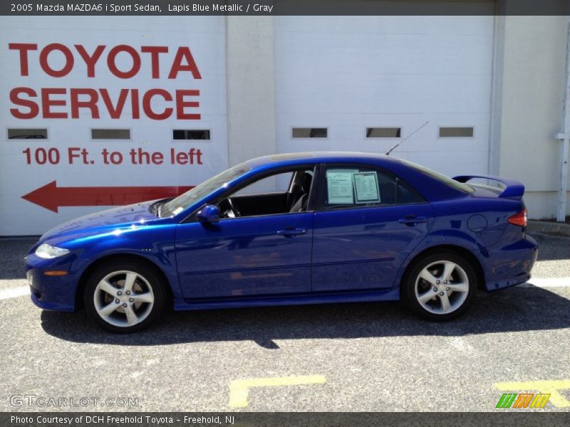 Lapis Blue Metallic / Gray 2005 Mazda MAZDA6 i Sport Sedan