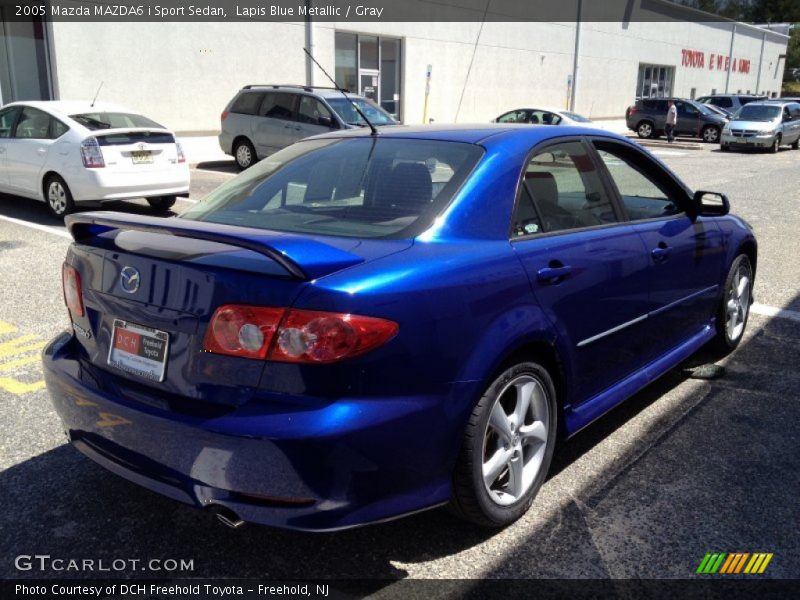 Lapis Blue Metallic / Gray 2005 Mazda MAZDA6 i Sport Sedan