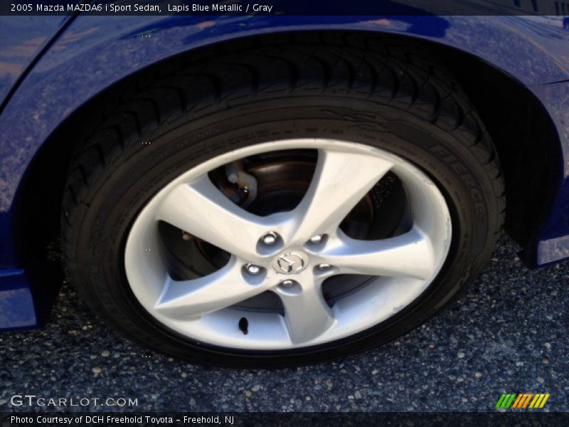 Lapis Blue Metallic / Gray 2005 Mazda MAZDA6 i Sport Sedan