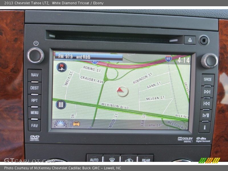 Navigation of 2013 Tahoe LTZ