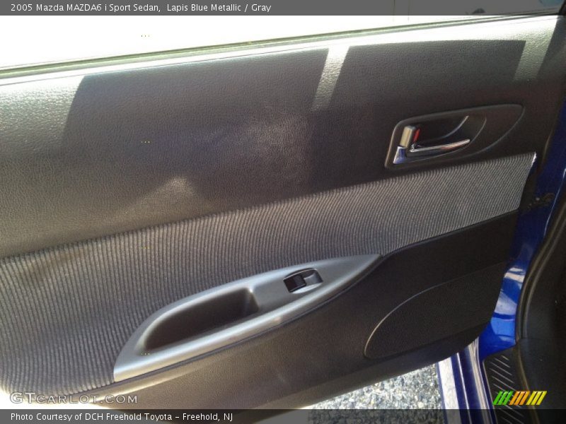Lapis Blue Metallic / Gray 2005 Mazda MAZDA6 i Sport Sedan