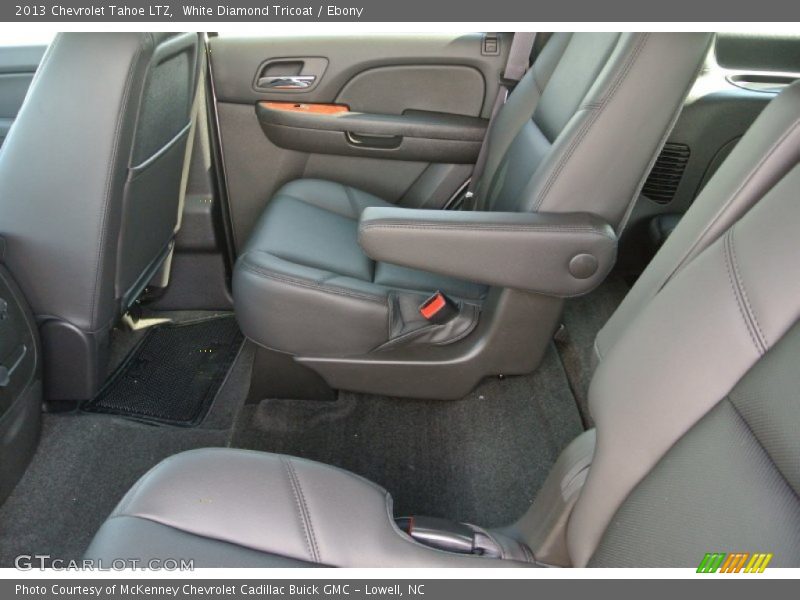White Diamond Tricoat / Ebony 2013 Chevrolet Tahoe LTZ