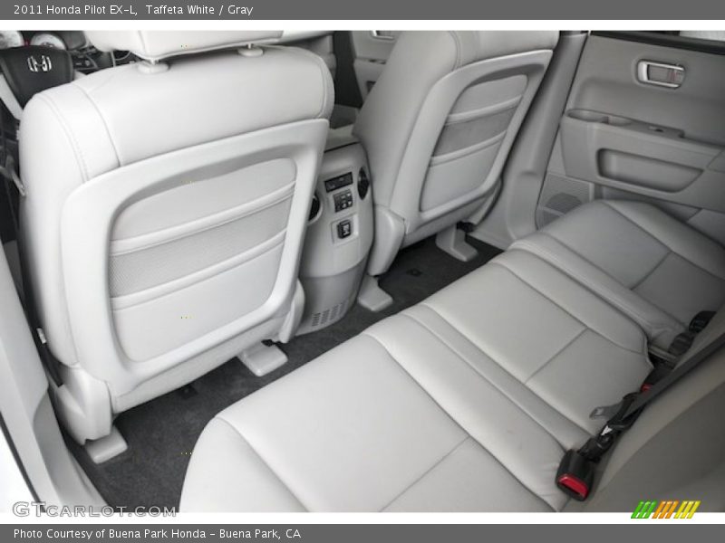 Taffeta White / Gray 2011 Honda Pilot EX-L