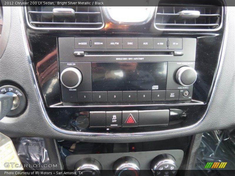 Controls of 2012 200 LX Sedan