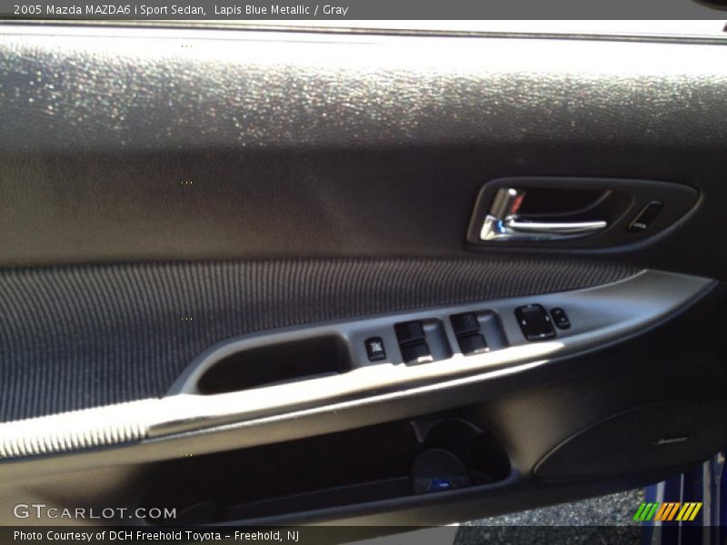 Lapis Blue Metallic / Gray 2005 Mazda MAZDA6 i Sport Sedan