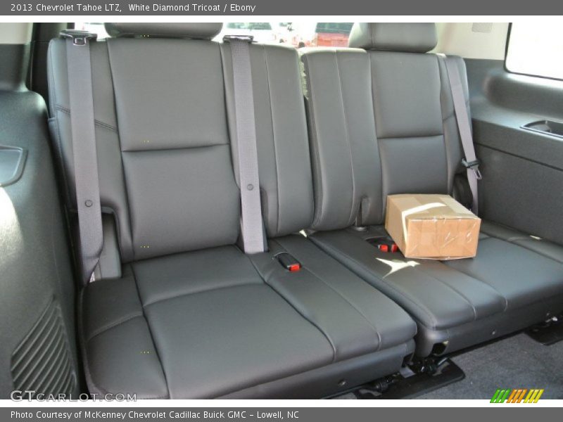 White Diamond Tricoat / Ebony 2013 Chevrolet Tahoe LTZ