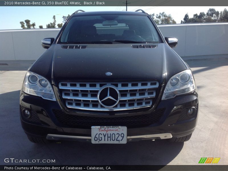 Black / Black 2010 Mercedes-Benz GL 350 BlueTEC 4Matic