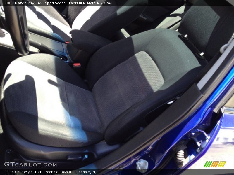 Lapis Blue Metallic / Gray 2005 Mazda MAZDA6 i Sport Sedan