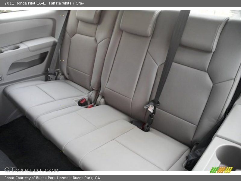 Taffeta White / Gray 2011 Honda Pilot EX-L