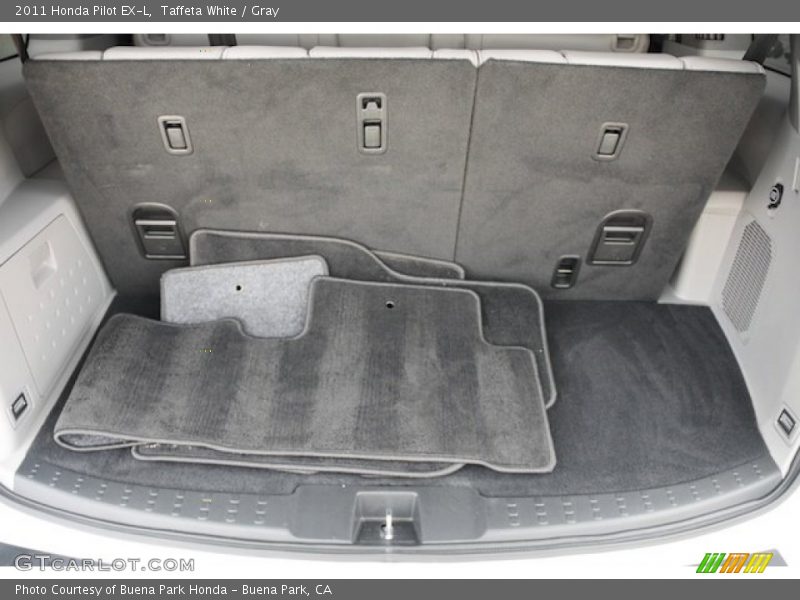 Taffeta White / Gray 2011 Honda Pilot EX-L