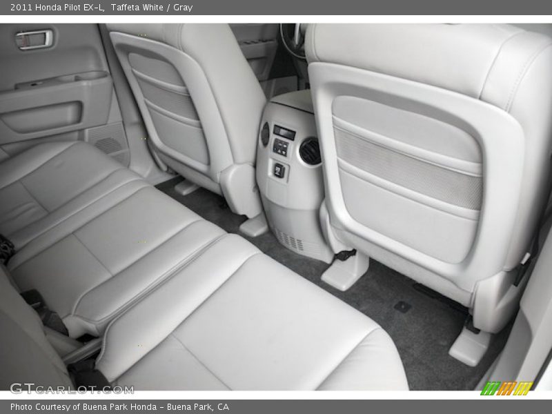 Taffeta White / Gray 2011 Honda Pilot EX-L