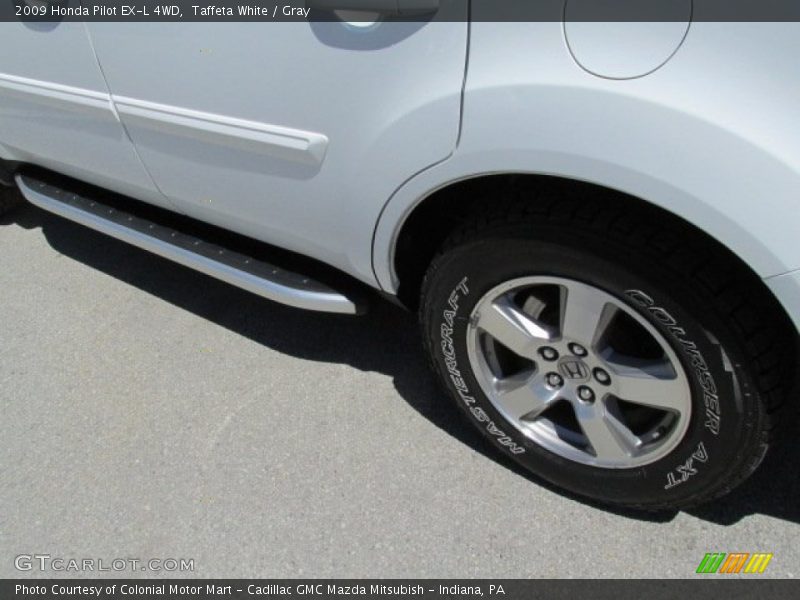 Taffeta White / Gray 2009 Honda Pilot EX-L 4WD