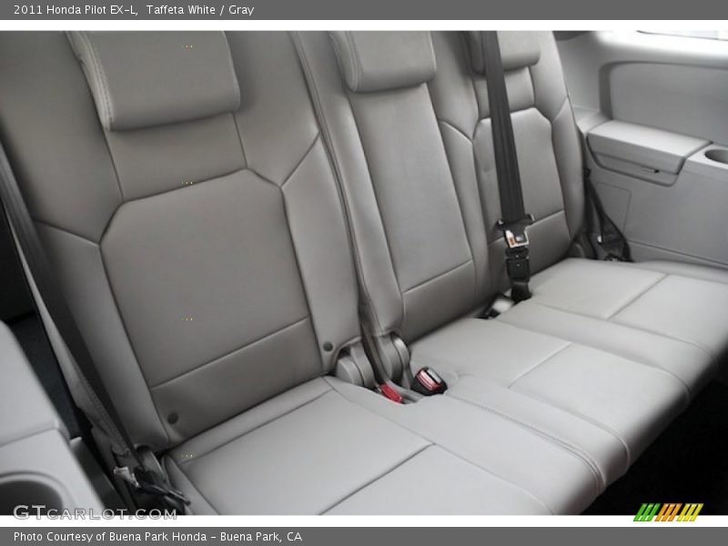 Taffeta White / Gray 2011 Honda Pilot EX-L