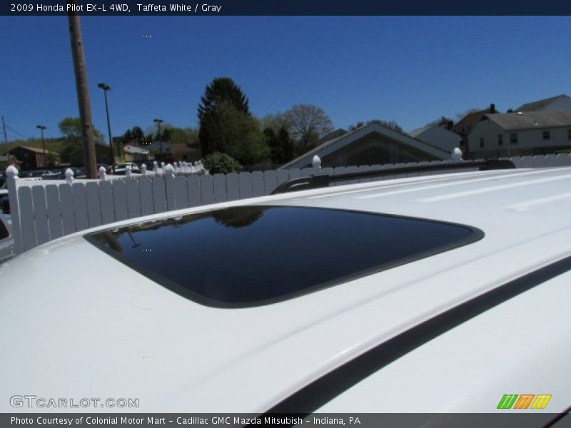 Taffeta White / Gray 2009 Honda Pilot EX-L 4WD