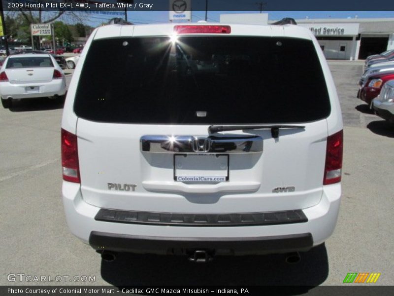 Taffeta White / Gray 2009 Honda Pilot EX-L 4WD