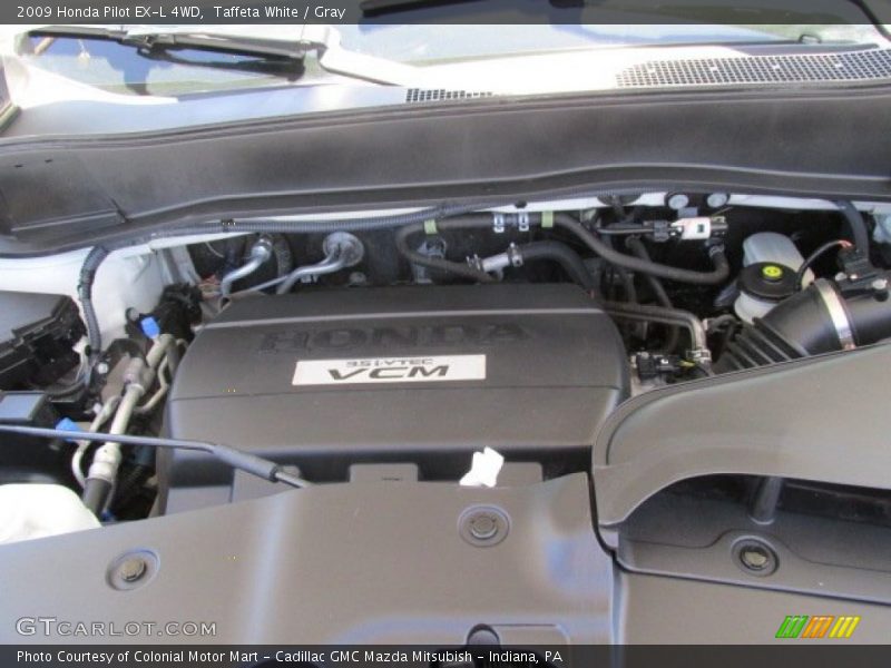 Taffeta White / Gray 2009 Honda Pilot EX-L 4WD