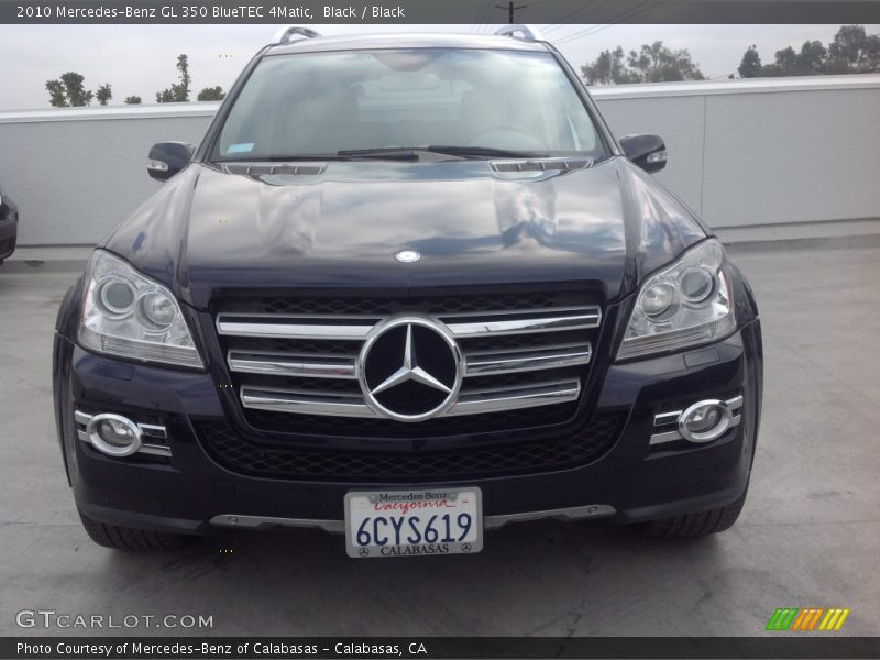 Black / Black 2010 Mercedes-Benz GL 350 BlueTEC 4Matic