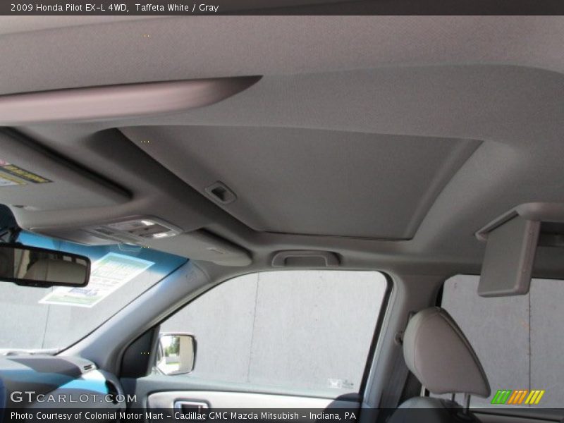 Taffeta White / Gray 2009 Honda Pilot EX-L 4WD