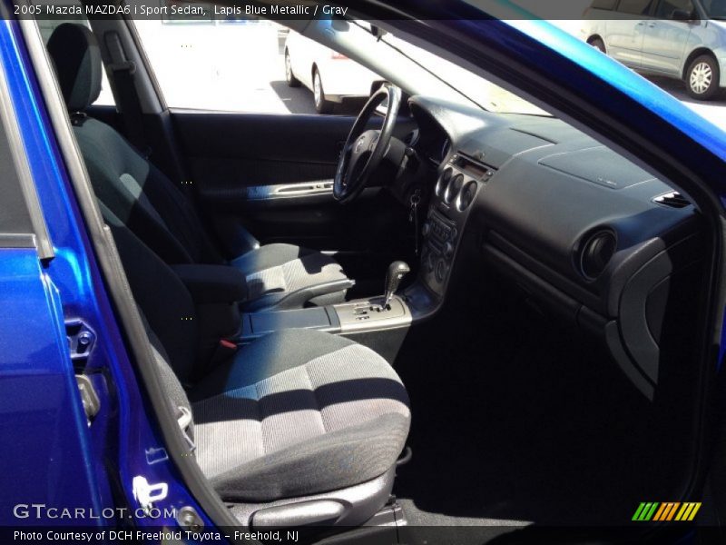 Lapis Blue Metallic / Gray 2005 Mazda MAZDA6 i Sport Sedan