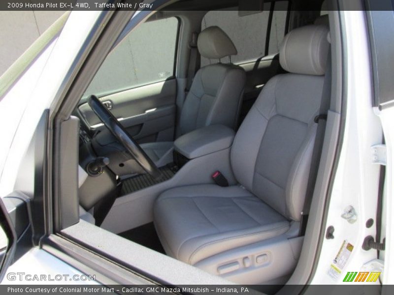 Taffeta White / Gray 2009 Honda Pilot EX-L 4WD
