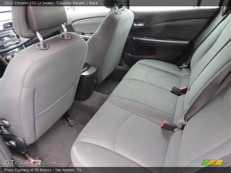 Tungsten Metallic / Black 2012 Chrysler 200 LX Sedan