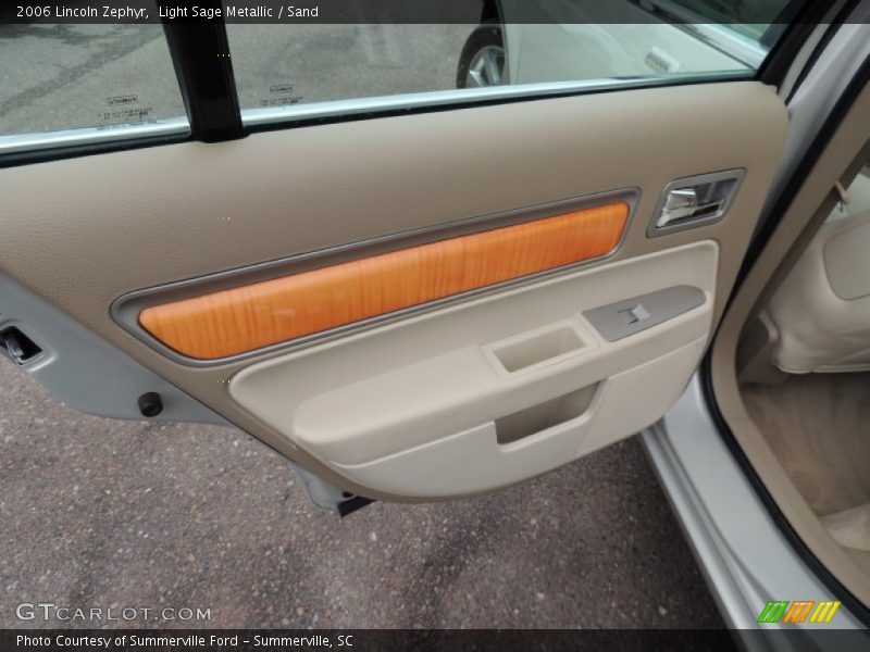 Light Sage Metallic / Sand 2006 Lincoln Zephyr